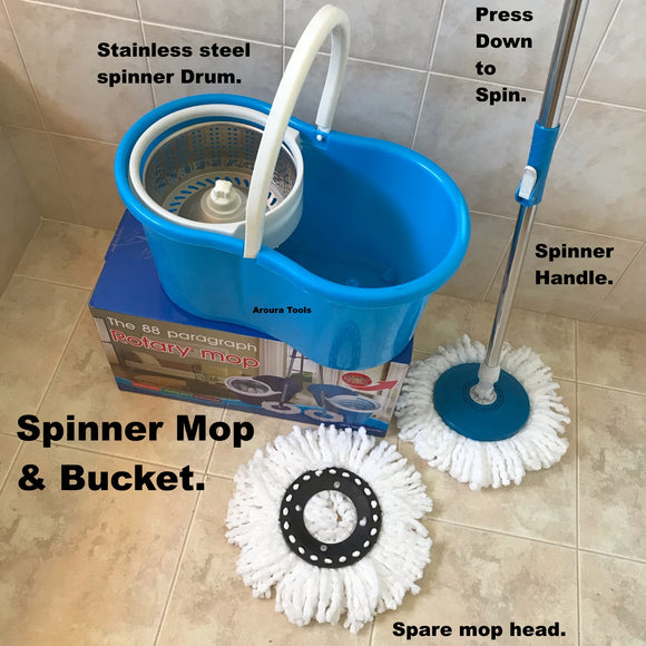 Spin Dry Mop & Bucket set