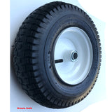 TROLLEY WHEEL - 13 INCH DIA.- 4 PLY Radial- Double HUB- PNEUMATIC- 20 mm BORE - NEW.