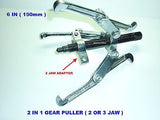 GEAR PULLER 6 INCH - 3 OR 2 ARM COMBINATION - BRAND NEW