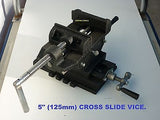 VICE CROSS SLIDE ( 5" ) - 125 mm - DRILL PRESS MOUNTABLE - NEW