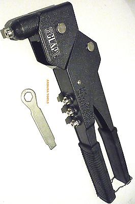 RIVET GUN WITH 360 DEGREE SWIVEL HEAD- WORKS AT ANY ANGLE - NEW.