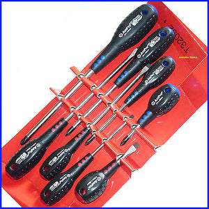 SCREWDRIVER SET 8 PC - CHROME MOLLY STEEL - NEW IN BOX
