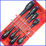 SCREWDRIVER SET 8 PC - CHROME MOLLY STEEL - NEW IN BOX