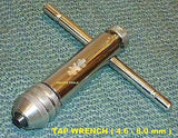 TAP WRENCH WITH RATCHET ACTION ( 4.6 - 8 mm ) FOR SQUARE SHANK TOOLS - NEW