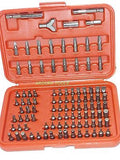 SCREW DRIVER BITS-Cr V STEEL- 100 PC- ASSORTED TYPES - BRAND NEW.