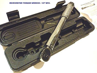 TORQUE WRENCH - 1/4