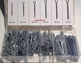 COTTER PIN ASSORTMENT KIT 555pc IN PLASTIC STORAGE CASE- NEW