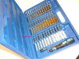 PIPE CLEANING KIT-38 pc -S/STEEL, BRASS, & NYLON WIRE BRISTLES - W/EXTENSION -NEW