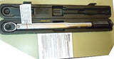 TORQUE WRENCH 1/2" DRIVE- REVERSIBLE RATCHET ,  UP TO 250 FT LB. NEW IN CASE.