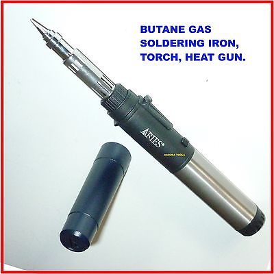 SOLDERING IRON, BUTANE GAS POWERED, CORDLESS, 3 IN 1 - BRAND NEW.
