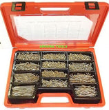 SCREW ASSORTMENT KIT - 1700 pc - NEW IN CARRY CASE.