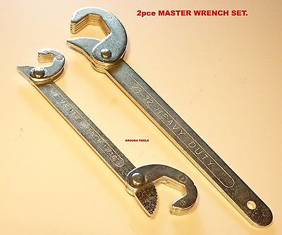 MASTER WRENCH,  2 pc SET -  ( 9 - 32 mm )-  BRAND NEW.