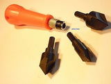 COUNTERSINK TOOL 3 in 1 SET ( 1/2", 5/8", 3/4" ) - NEW.