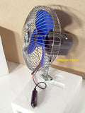 ELECTRIC FAN 8 INCH OSCILLATING 24 VOLT FOR TRUCKS, CARAVANS - NEW.