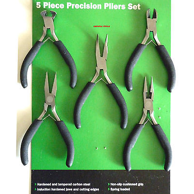 PLIERS MINI PRECISION 5 PC KIT- BRAND NEW