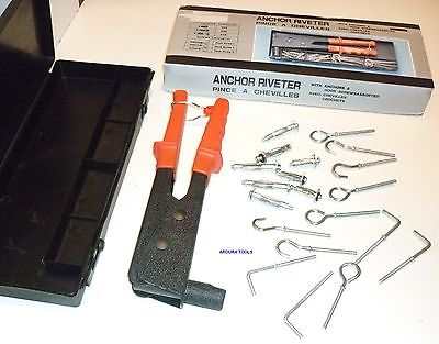 ANCHOR RIVIT GUN KIT WITH ANCHOR RIVITS - NEW. – arouratools