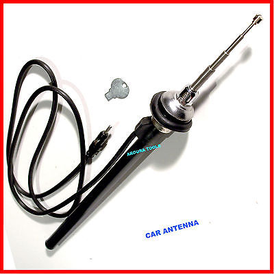 CAR RADIO ANTENNA TOP KEY LOCK DOWN - MUDGUARD MOUNT - NEW