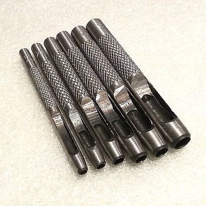 HOLLOW PUNCH  6pc SET- ( 1/8" - 5/16"  ) - BRAND NEW.