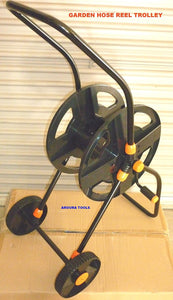 GARDEN HOSE REEL TROLLEY - NEW IN BOX.