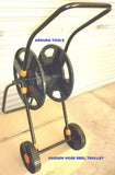 GARDEN HOSE REEL TROLLEY - NEW IN BOX.