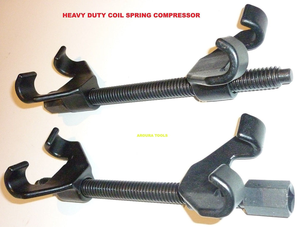 HEAVY DUTY COIL SPRING COMPRESSOR TOOL- TWIN CLAWS- MACPHERSON STRUT R ...