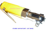AIR RATCHET 3/8" DR.- STUBBY TYPE- NEW IN BOX.
