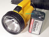 FLASHLIGHT LANTERN WITH 6 VOLT BATTERY - NEW