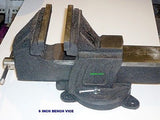 BENCH VICE 6 INCH with SWIVEL BASE AND ANVIL- NEW