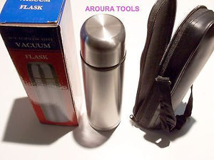 THERMOS FLASK 0.5L - STAINLESS STEEL - NEW