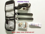 BICYCLE TOOLS & REPAIR KIT- 32 IN 1 - NEW IN POUCH.