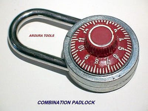 COMBINATION PADLOCK 3 DIGIT CODE - NEW