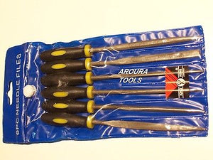 NEEDLE FILES 6pc KIT FOR METAL- BRAND NEW