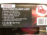 LASER PARTY LIGHT - MULTI POINT LIGHT PATTERNS - SOUND ACTIVATED & AUTO - NEW