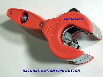 RATCHET ACTION TUBE CUTTER ( 6-23 mm ) / (1/4