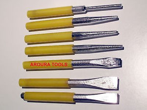 PUNCH & CHISELS KIT 7 PC- NEW