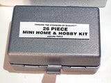 26 pc HOME & HOBBY TOOL KIT - NEW WITH CASE.