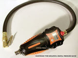 TYRE INFLATOR WITH ELECTRONIC LCD READ-OUT - NEW.