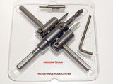 ADJUSTABLE CIRCLE HOLE CUTTER ( 30 - 120 mm ) - NEW