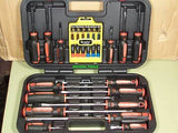 SCREWDRIVERS 21 PC - CR V STEEL- PRO QUALITY -New