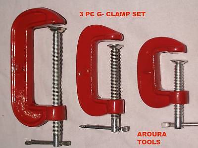 G-CLAMPS - 3 pce. SET ( 1