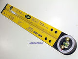 MULTI - FUNCTION  RULER PROTRACTOR & LEVELS 500 mm - NEW